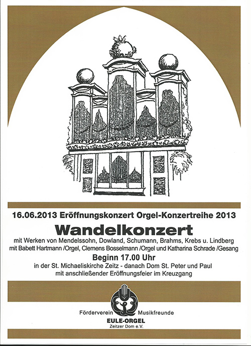 Plakat-Wandelkonzert